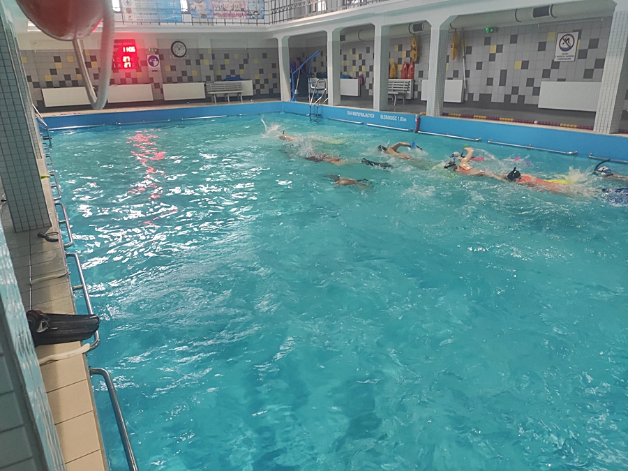 Hokej pod wodą Walenie Siemianowice Śląskie Trening 4 III 2023. Koniec Walenia czyli Amatorska Liga Hokeja Pod Wodą